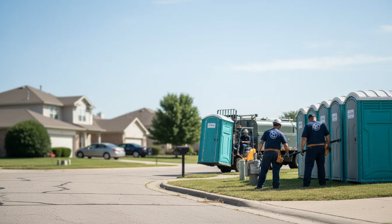 Porta Potty Rental in Hundred, WV near me
